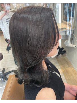 ジーナ 船橋(Zina) 髪質改善*ロングレイヤーグレーベージュ*美髪【Zina船橋】