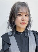 美髪くびれミディくびれヘアミディアム外ハネボブ_29648