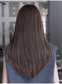 ロングレイヤーカットくびれロング似合わせカット顔周りカット
