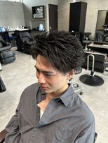 ジールクス 笠懸店(G LUX)&nbsp;刈り上げなしアップバングスパイキー