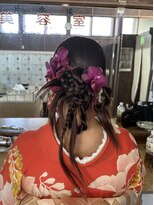 ワァームブライダル(Wa-fam Bridal) しめ縄ヘア
