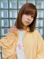 ガーデン 銀座(GARDEN)&nbsp;ボブ イメチェン レイヤー 艶カラー 透明感 顔まわりカット