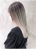 ハイトーン美髪ロング顔周りレイヤー_ba351132