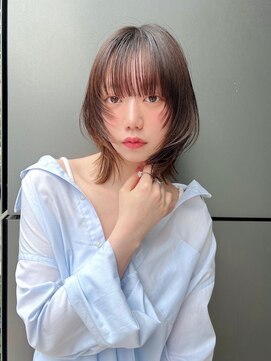 トルネード(TORNADO) 大人ミニボブフェイスレイヤー前髪あり面長絶壁K20250627