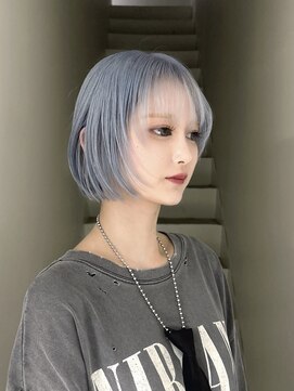 サイ(sai) 前髪/アンブレラカラー/こなれミディ/イメチェン/ウェーブパーマ