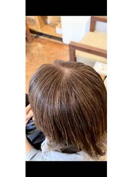 リシェールグリーン 越谷花田店(RICHAIR GREEN) 白髪ぼかしハイライト