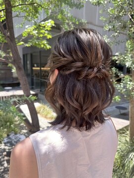 ケファ(Kepa) ハーフアップ