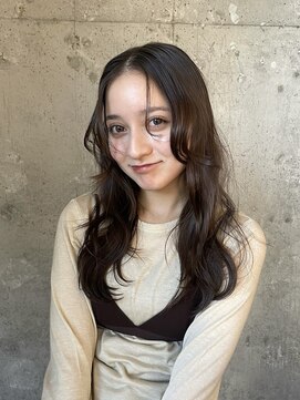 ヨーク(YOKE) 【YOKE】グレージュパーマ風コテ巻き