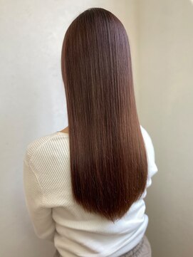 カルフール ロコ 草加西口店(Carrefour LOCO) ブラウン・艶髪・ストレート・髪質改善・エフォートレスヘア