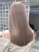 サンクマーケット 渋谷(cinq MARKET) 渋谷ブリーチカラーハイトーンカラーミルクティーベージュ30代