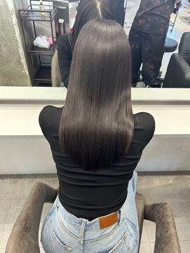 キング 心斎橋店(K!ng) 縮毛矯正髪質改善レイヤーカットトリートメント心斎橋美容室