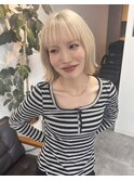 ブロンドボブ