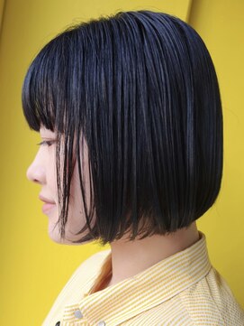 トリコ ショップアンドヘアサロン(tricot shop hair salon) ナチュラルに収まる似合わせボブ×黒髪 フクザワ