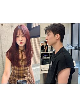 《韓国艶髪/レディース》巻ける！自然すぎるストレート《曲がる縮毛矯正/メンズ》クセを伸ばして曲げる！