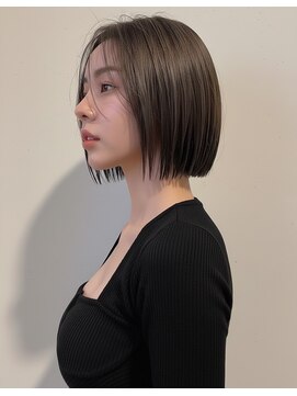 大人の洗礼されたボブスタイル