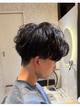 アテーサ 赤羽店(ATTESA) メンズパーマ/刈り上げセンターパート/赤羽/赤羽岩淵