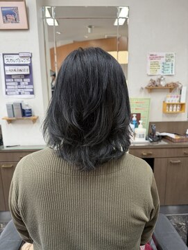 ヘアーギャラリータケムラ ヘナ2度染