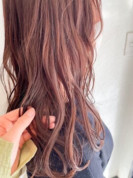 シロ(SiLO) 色落ちまで可愛いピンクブラウン