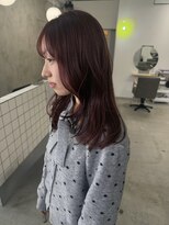 リンダ ルーナ(LINDA Luna)&nbsp;ボルドー/暖色/秋冬カラー/レイヤースタイル/札幌駅