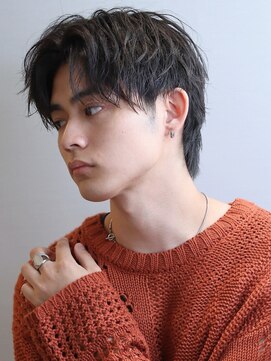 コンフィデンス メンズヘアー(confidence MEN'S HAIR) センターパート/ツイストスパイラルパーマ