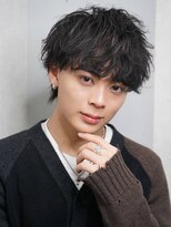 MEN'S HAIR BLEACHi 岐阜柳津店【メンズ ヘア ブリーチ】【4月29日オープン(予定)】 《BLEACHi》王道マッシュ_シャドウパーマ