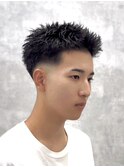 フェード/スパイキーショート/メンズカット