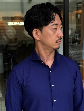 スウェル 押上店(Swell) MEN’S/リバースセンターパート/ニュアンスパーマ/錦糸町駅