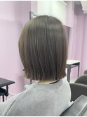 【高尾担当】透明感抜群！くすみ感のあるオリーブブラウン