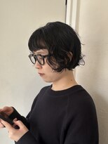 メルシー(merci.)&nbsp;コンパクトボブパーマ/やりすぎないパーマ/前上がりボブ