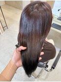 艶も出せるボルドーカラー♪