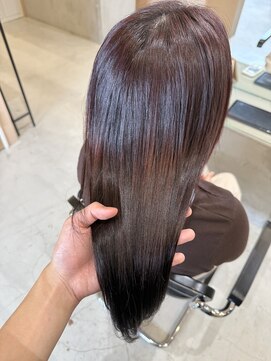 ジジ インターパーク 宇都宮(Gigi) 艶も出せるボルドーカラー♪
