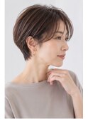耳かけハンサムショートヘア