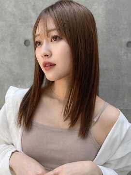オーブ ヘアー トム 小針店(AUBE HAIR tom) 20代・30代_髪質改善_ナチュラルストレート