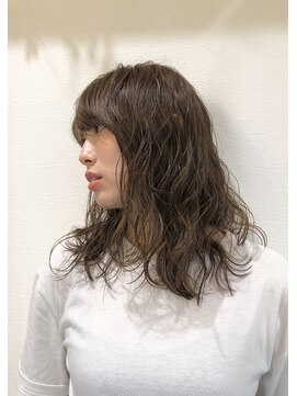 ロンドアベニール 北千住(Lond avenir) コテ巻き風リアルパーマ☆ スタイリスト西田大樹