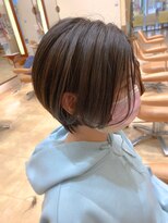 モリオ フロム ロンドン イオンモール 熊本店(morio FROM LONDON)&nbsp;【morio熊本】前髪なしセンターパートショート.k