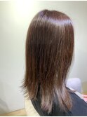 セミロングスタイル