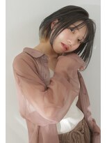 ジュエルボックス 東梅田店(jewelbox)&nbsp;王道人気☆ボブ×インナーカラー【髪質改善/酸性ストレート】