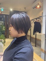 ヘア サロン ルート 幕張(Hair Salon ROUTE)&nbsp;《大人可愛い》20代30代40代ひし形丸みショート　［ROUTE 幕張］