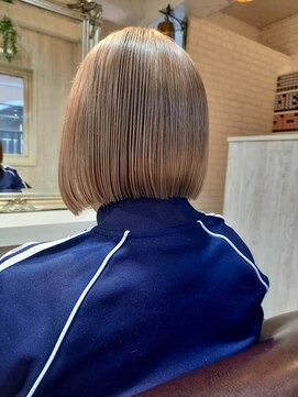 アマンヘアーサウス 吉祥寺南口店(Aman hair-s) ミニボブby亀田　真里江【Aman hair 吉祥寺s店】