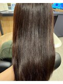 大人ナチュラル髪質改善なめらかストレート【カミケンパセオ】