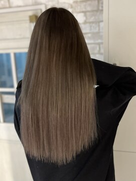 グロウ 恵比寿(grow) #馴染むエクステ#グレージュ