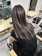 No.2【お色味100色以上】大人気ＳＴＹＬＥ・極細ハイライト1枚￥100～￥350〈シールエクステ〉