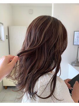 アロヘアー(Alo hair) ベージュハイライト