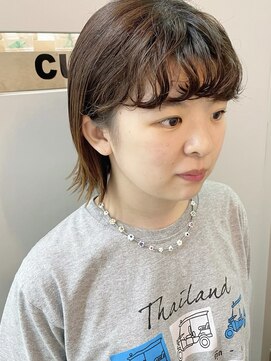 キューズ クラブ(cuz KLUB) 【cuzKLUB】前髪パーマボブ【池袋】