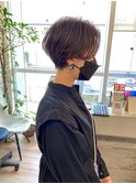 イメチェン/ハッシュカット/レッドブラウン[名古屋栄駅]