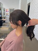 ディフィーノ 青山(DIFINO) 結んでも可愛い!顔周り韓国レイヤー