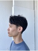 メンズ毛流れショート