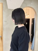 ローレン(LOREN)&nbsp;ミルクティーベージュぷつっとボブケアブリーチ 梅田