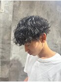 ダークアッシュ/韓国マッシュ/ニュアンスパーマ[錦糸町駅/men's]
