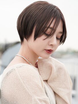 カライング(ing) 大人ショートボブ丸みショートカットマッシュショート前髪あり